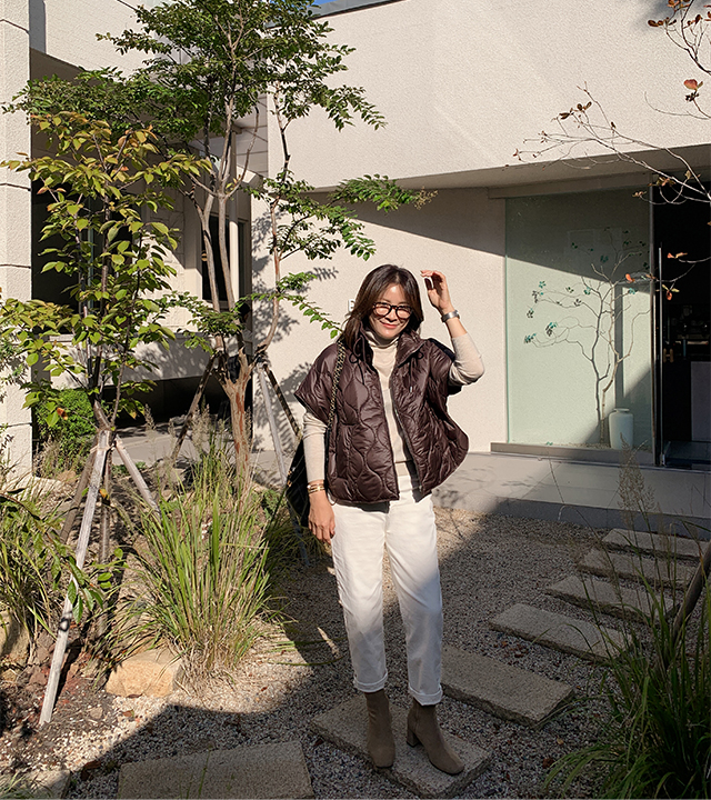 ローラウェルンパディングベスト