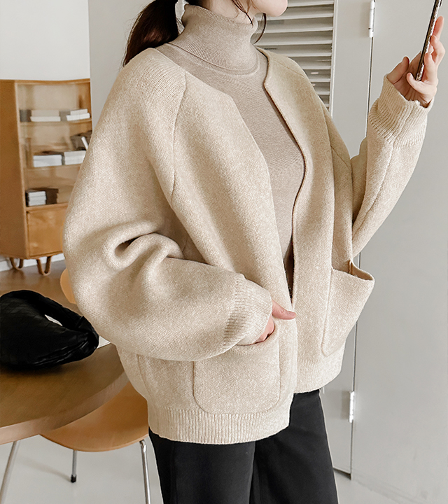 メアリーウールニットジャケット