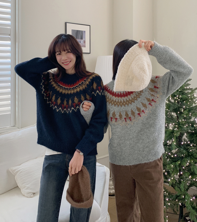 デンノルディックウールニット