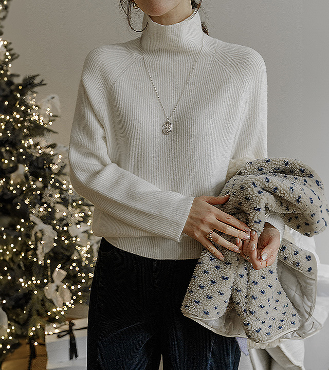 ウェフンキャッシュバンポーラニット