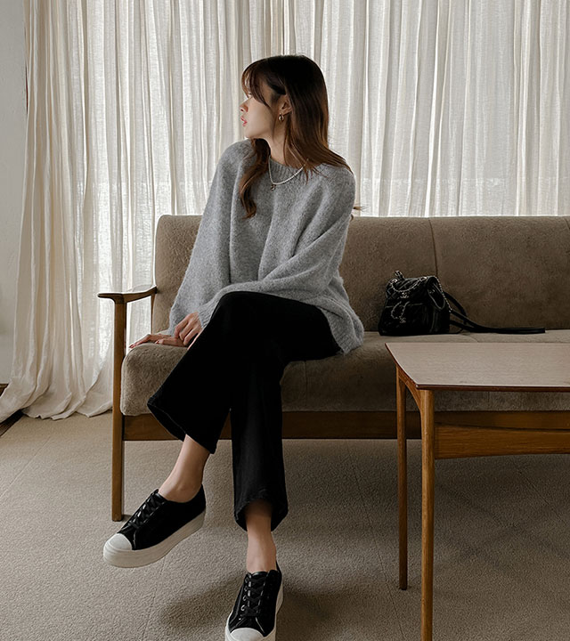 ゼロカット起毛ブーツカットデニム