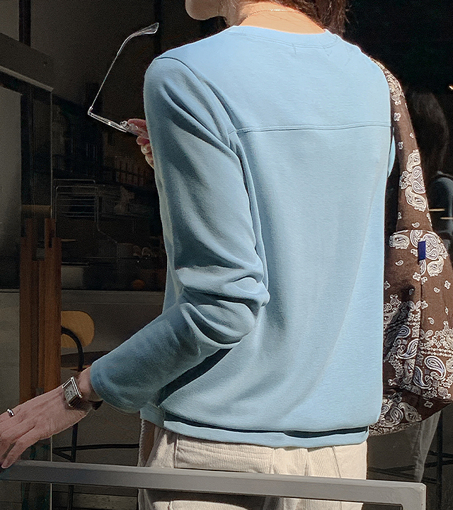 [MADE]ソフト起毛ベーシックティー