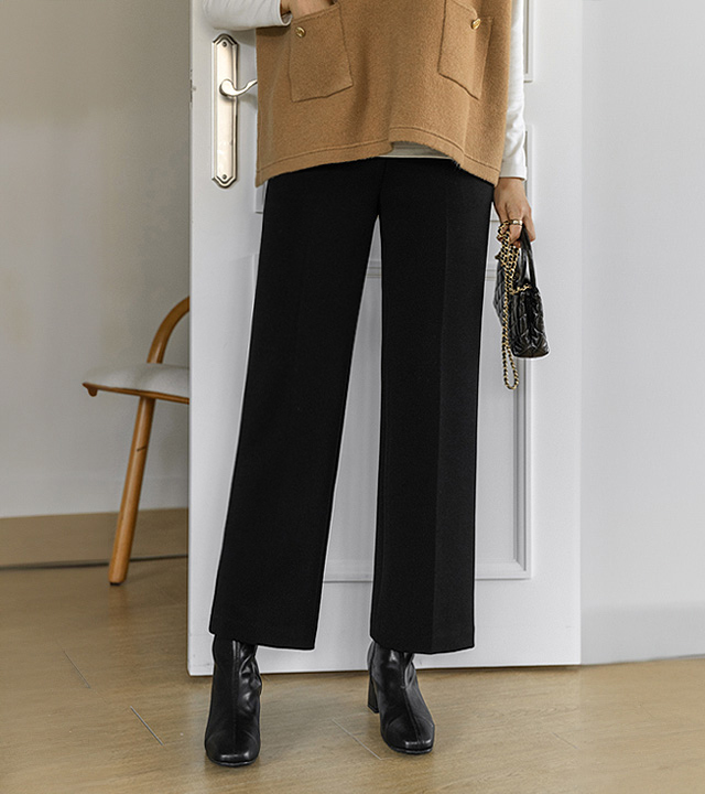 [MADE]チーズ起毛スタンダードスラックス