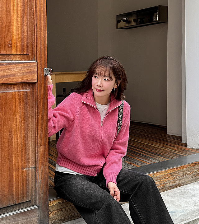 アニブ集業ニットカーディガン