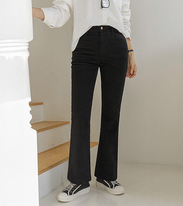 ロベピッチ起毛ブーツカットパンツ