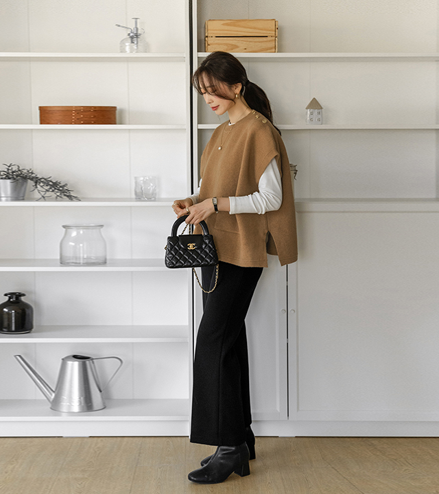 ジェニーポンチョニット