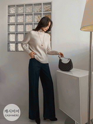 ウェフンキャッシュバンポーラニット