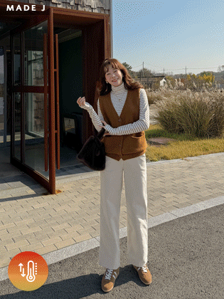 [MADE] ヒーリングコーデュロイワイドパンツ