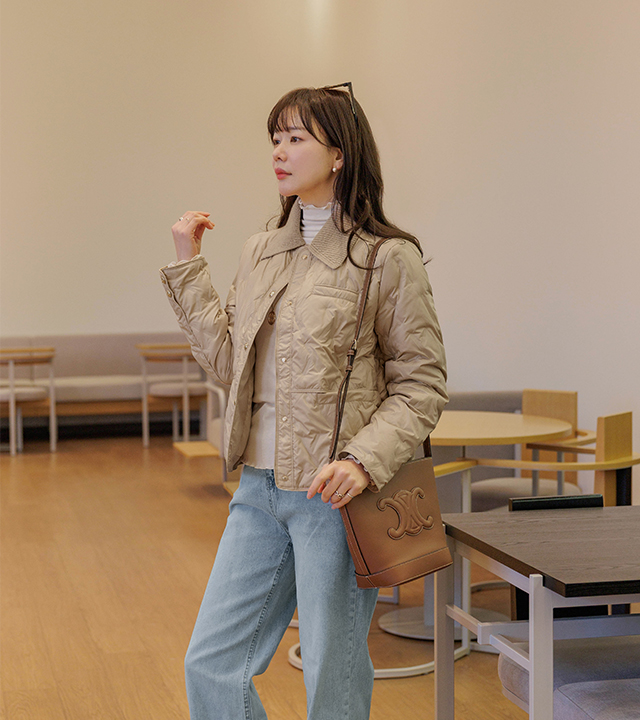 セリーンダックダウンパディングジャケット 