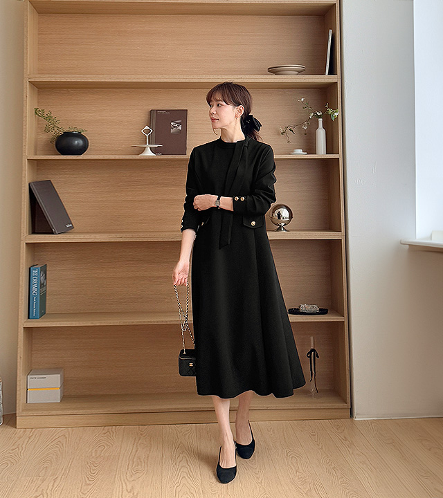 スカーレットタイワンピース