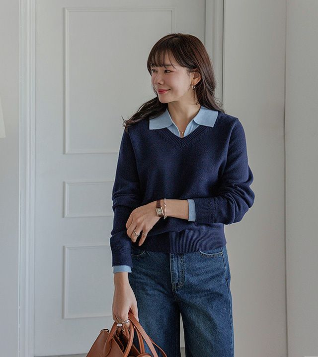 デンレイヤードカラニット 