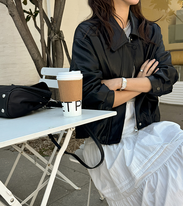 テイラーブルージョンレザージャケット