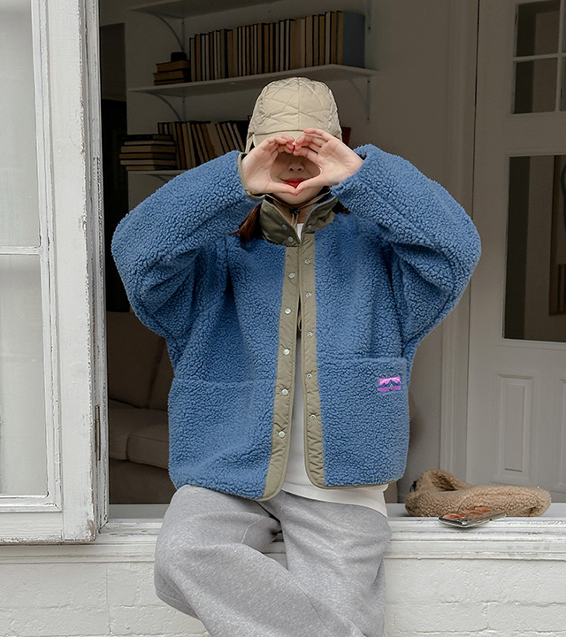 リバーシブルダンブルジャンパー