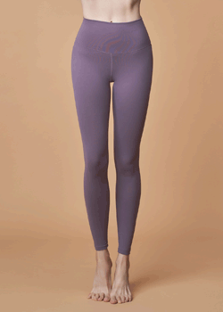 立ってフレックスベーシックフルレギンスプルンPrune JF0007