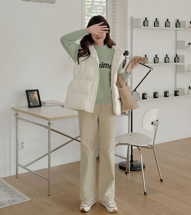 [MADE]ウィンターコーデュロイバンディングパンツ