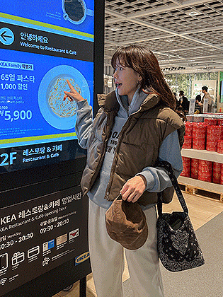 バーニュウェロンパディングベスト