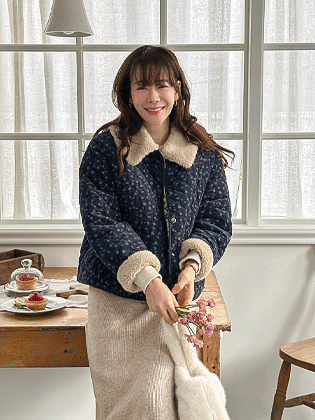 ウェンズコーデュロイキルティングパディング