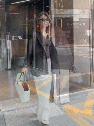 ドレッシーピンタックワイドパンツ