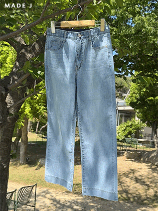 [MADE]ヘイデイ日付フィットデニムパンツ（+夏ver）