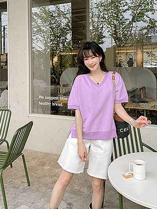 ラティコットン5部パンツ
