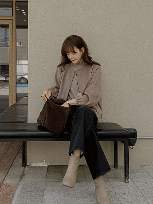 フラッシュウールタッチブルージョンジャンパー 