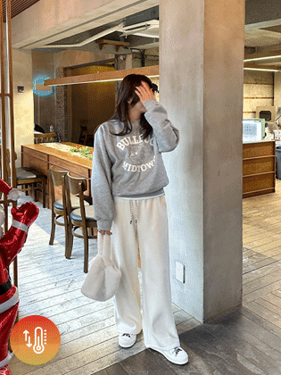 ウルライク絨毯ワイドパンツ