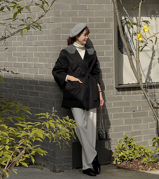 [MADE]セーラーハンドメイドハーフコート