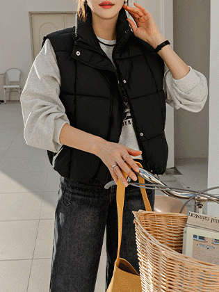 ヌーボーハイネックパディングベスト