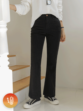 ロベピッチ起毛ブーツカットパンツ