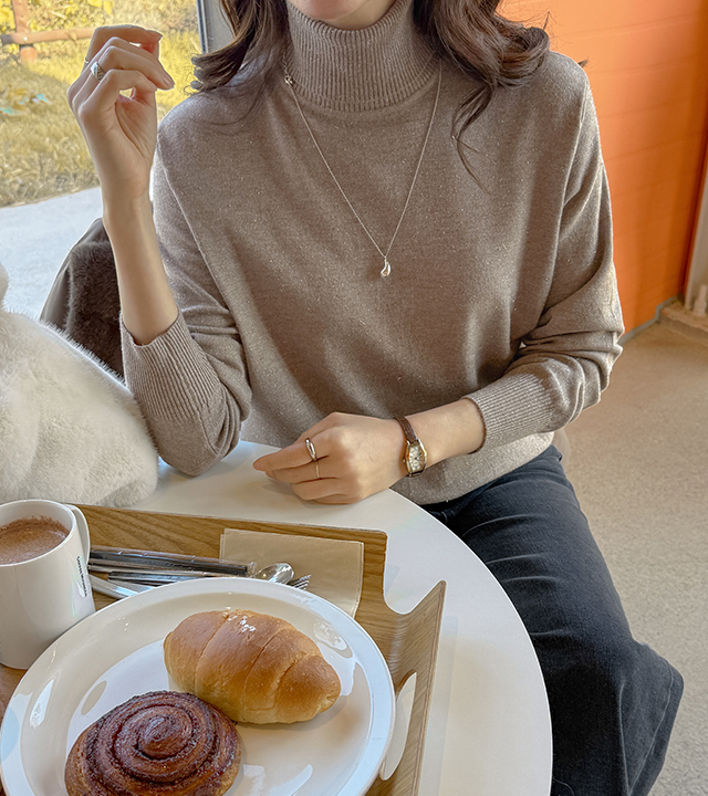 グリッターパールポーラニット