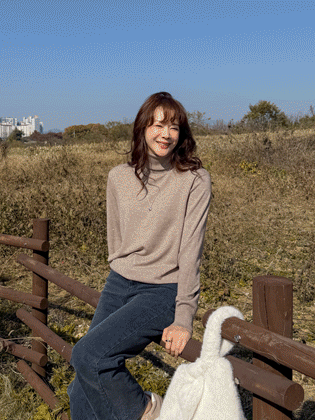 グリッターパールポーラニット