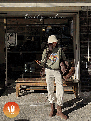 ローズピッチ起毛マンツーマン