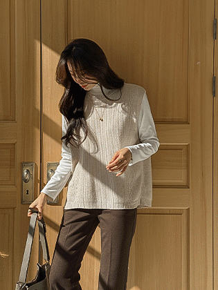 モーニングバックトイムニットベスト