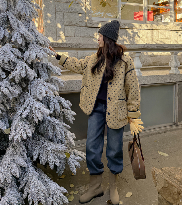 テディフリースフリースジャンパー