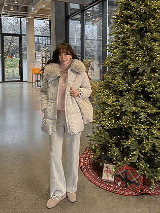 ムードウェロンハーフパディング