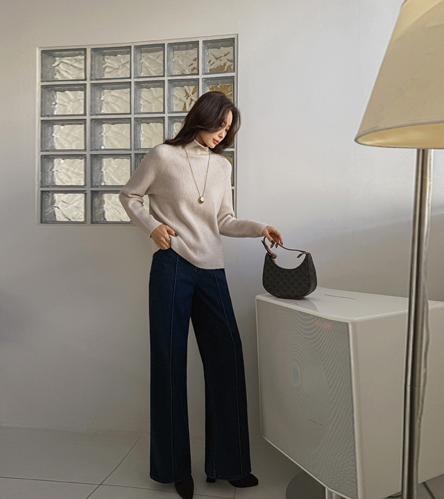 ウェフンキャッシュバンポーラニット