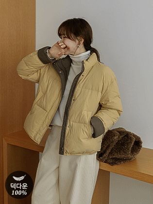 キャンディ配色ダックダウンパディング