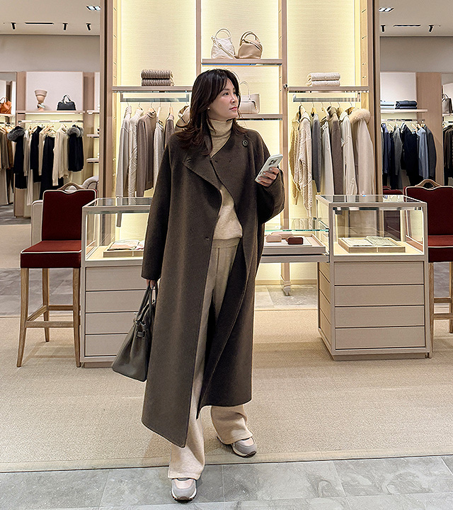 [MADE]カルベンドレープハンドメイドロングコート