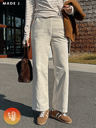 [MADE] ヒーリングコーデュロイワイドパンツ