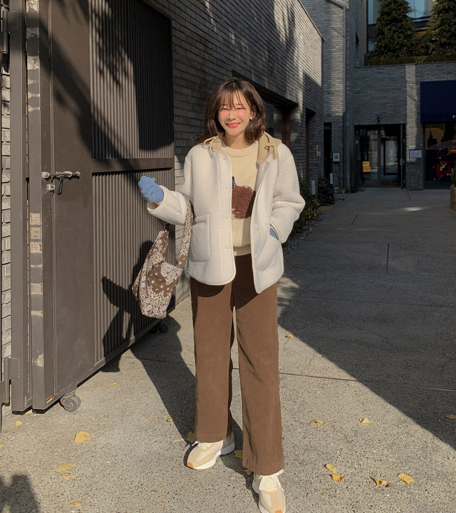 [MADE]ヒーリングコーデュロイワイドパンツ＃ラストチャンス