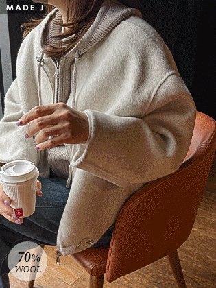 [MADE]ボリュームアルパカハンドメイドショートコート 