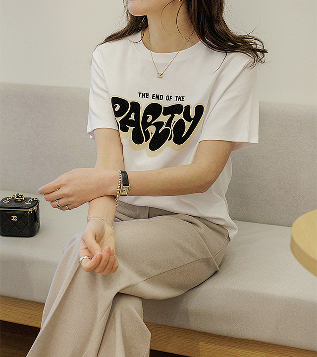 パーティーフロッピー半袖ティー 