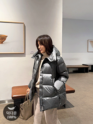 マックスダウンハーフパディングジャンパー