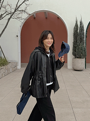 バイブハーフレザージャケット