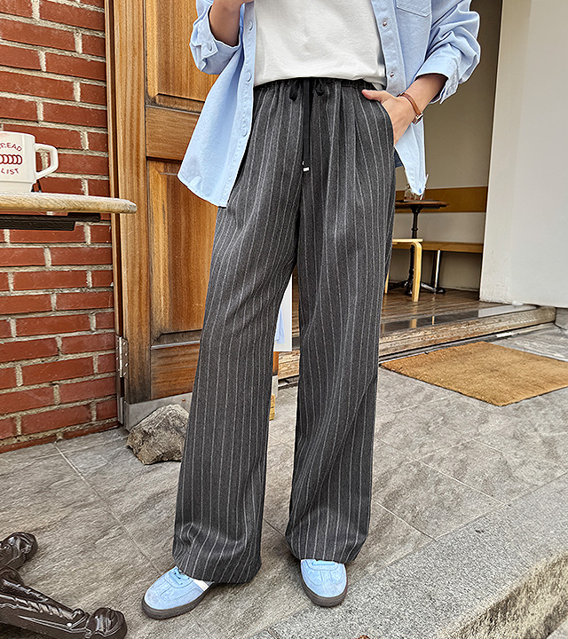 [MADE] 素敵なピンストライプスラックス