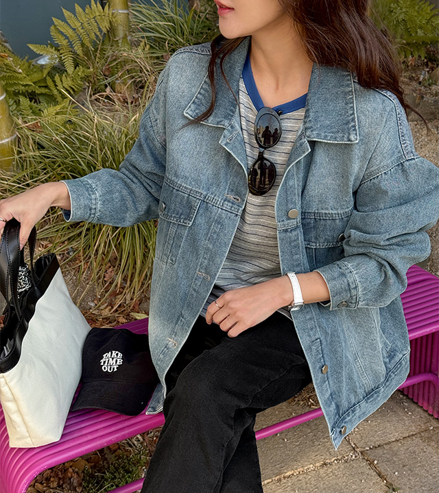 マックスウォークデニムジャケット 