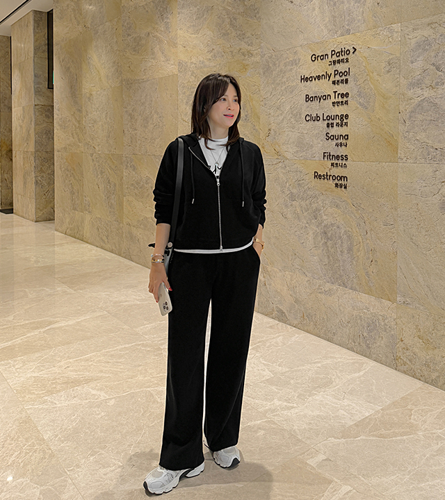 [MADE]アンドイージワイドパンツ