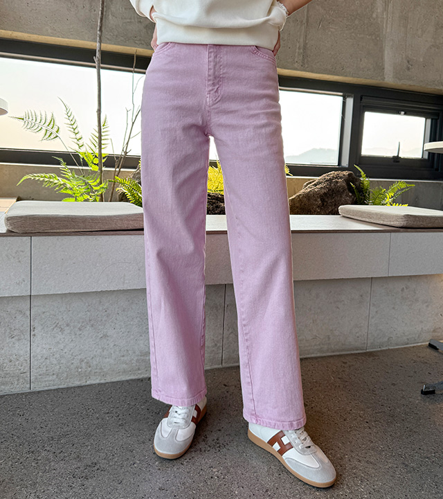 フローム ダイイング カーブド排気パンツ