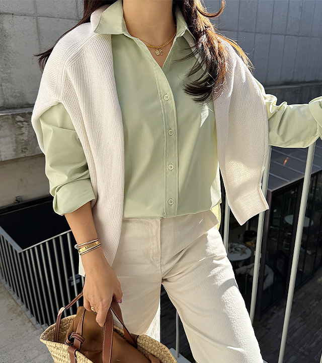 【MADE】マノンクラシックシャツ