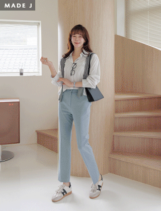 [MADE]チーズシークレット日付スラックス 